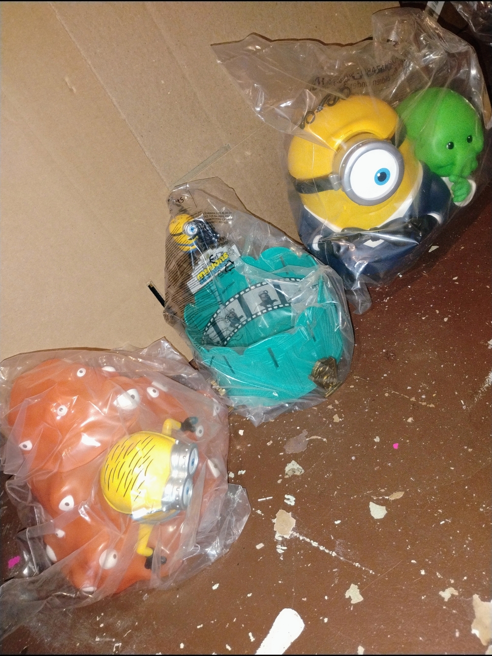 Minions & Monsters Complete Popcorn Bucket Set Of 3 Regal Theaters Exclusive